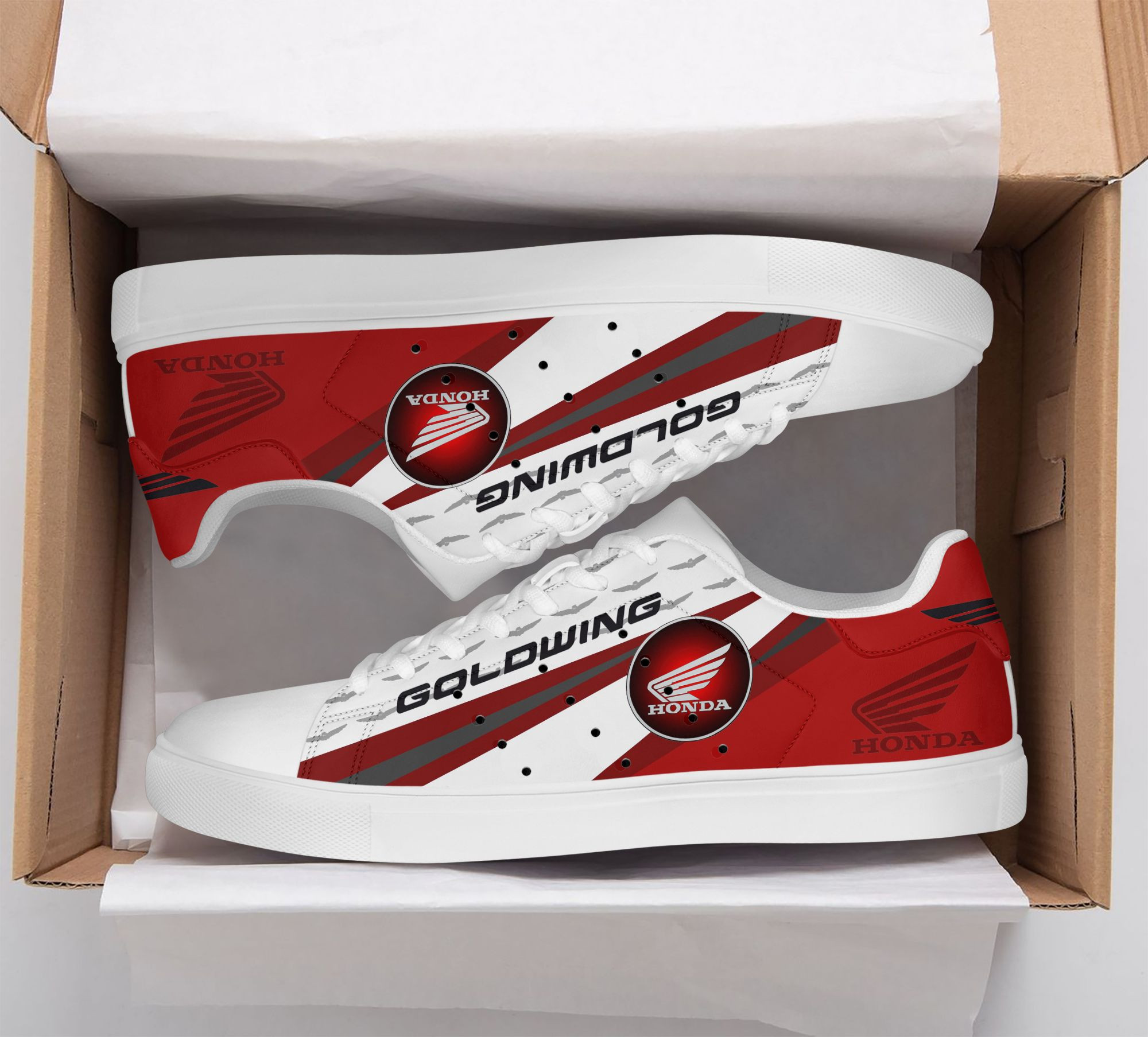 Honda Goldwing Sneaker Shoes Ver 4 (Red)