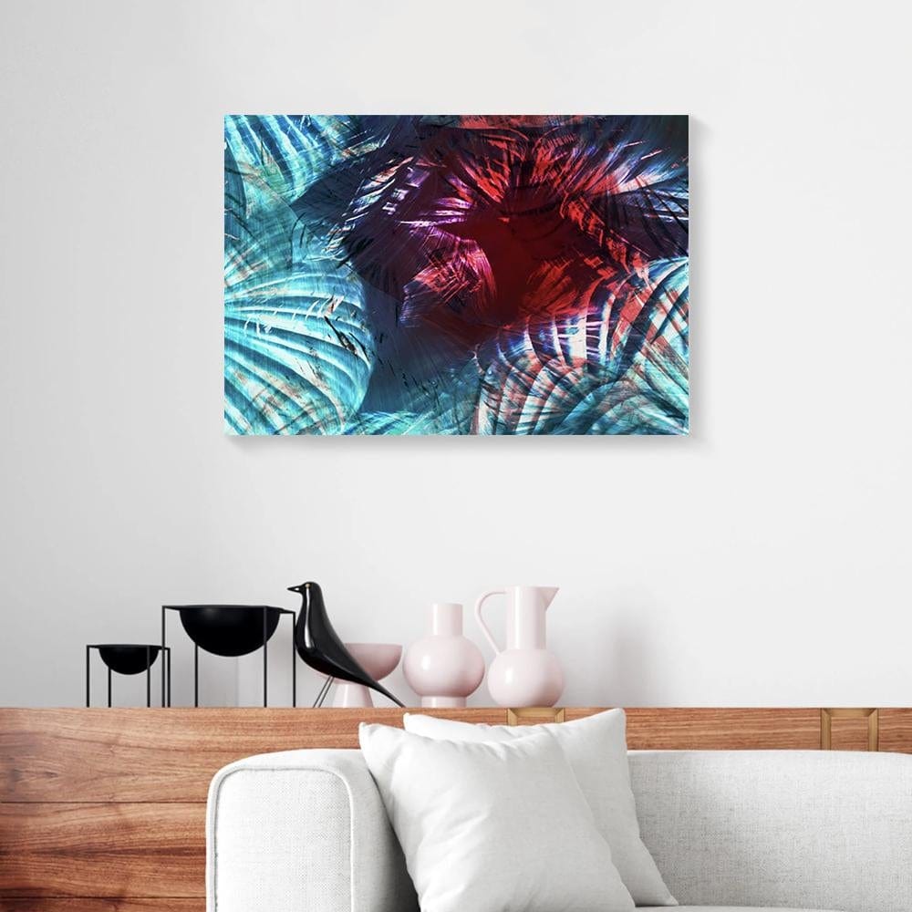 Canvas Painting Colorful Palm Full Printing Abstract Wall Art Canvas Wall Art Home Decoration