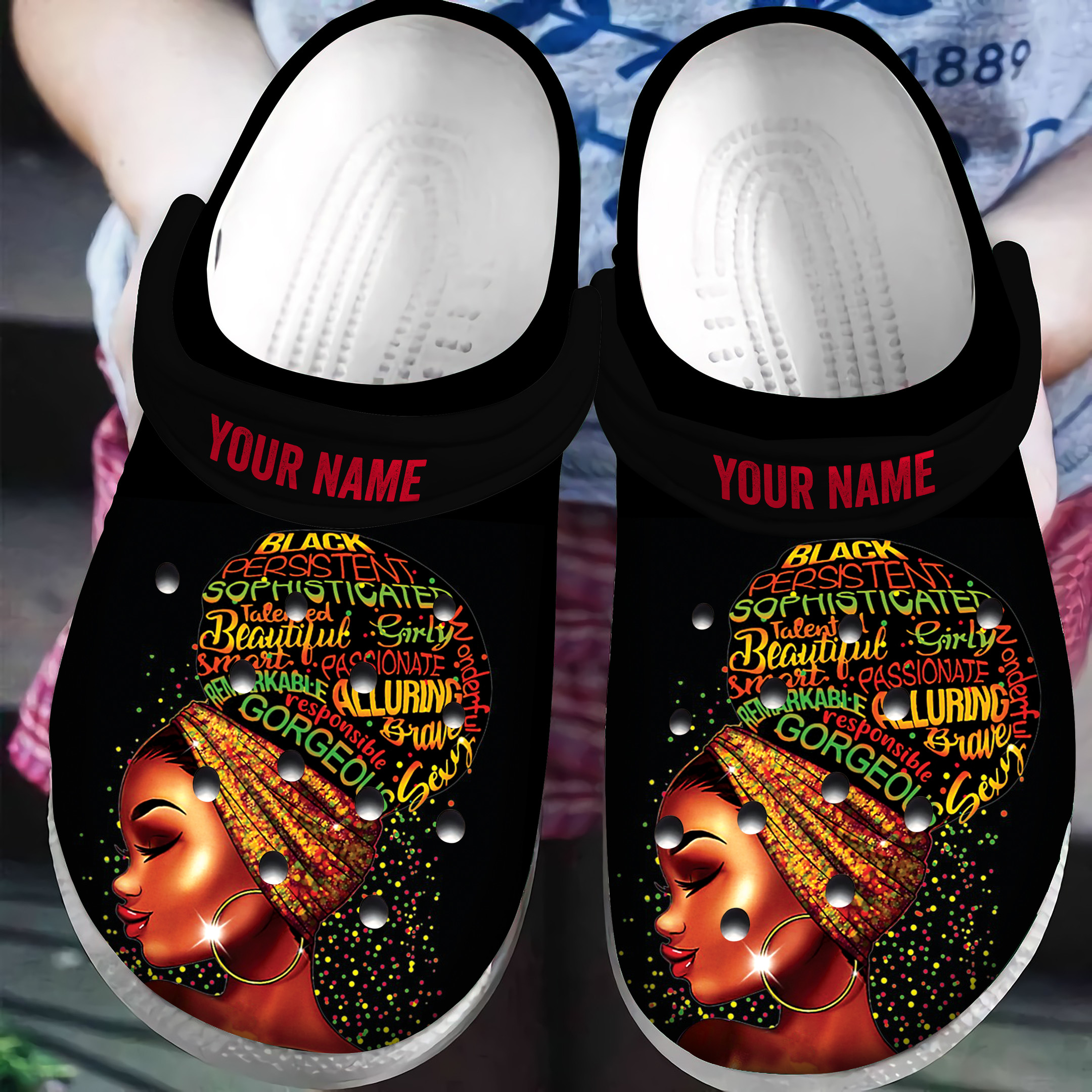 Personalized I Am Black Women African American clogs Classic Clogs Shoes