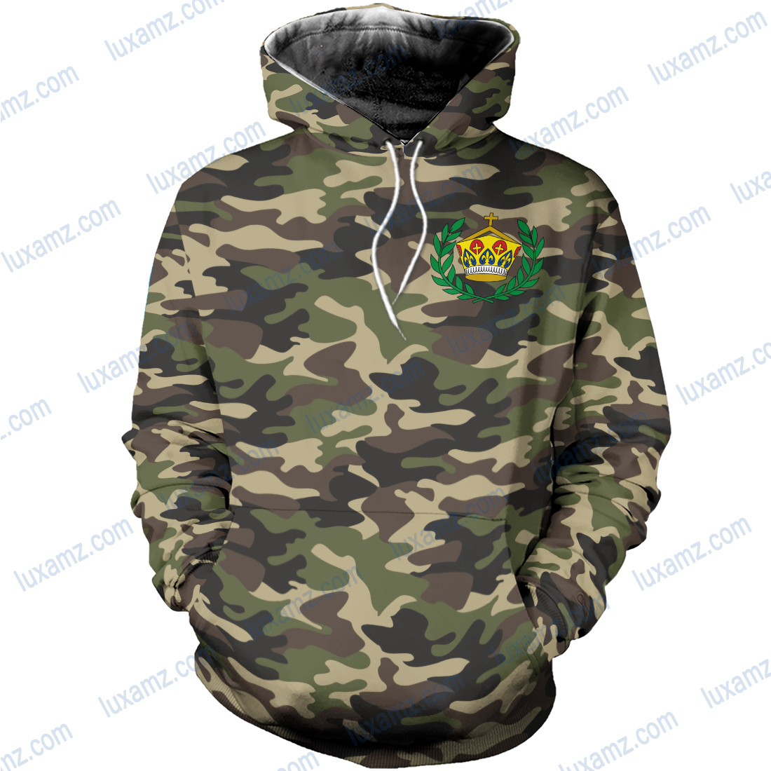 Tonga Sherpa Camo All Over Print