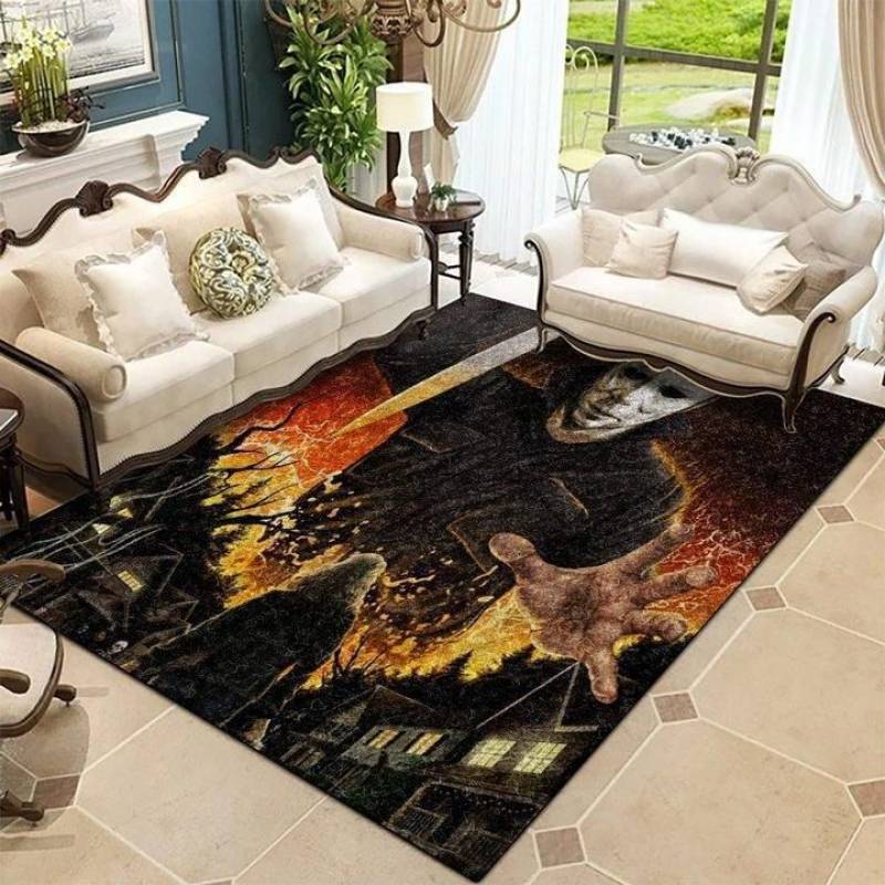 Michael Myers – Halloween Series Area Rug Floor Decor RB7A8E7E8732