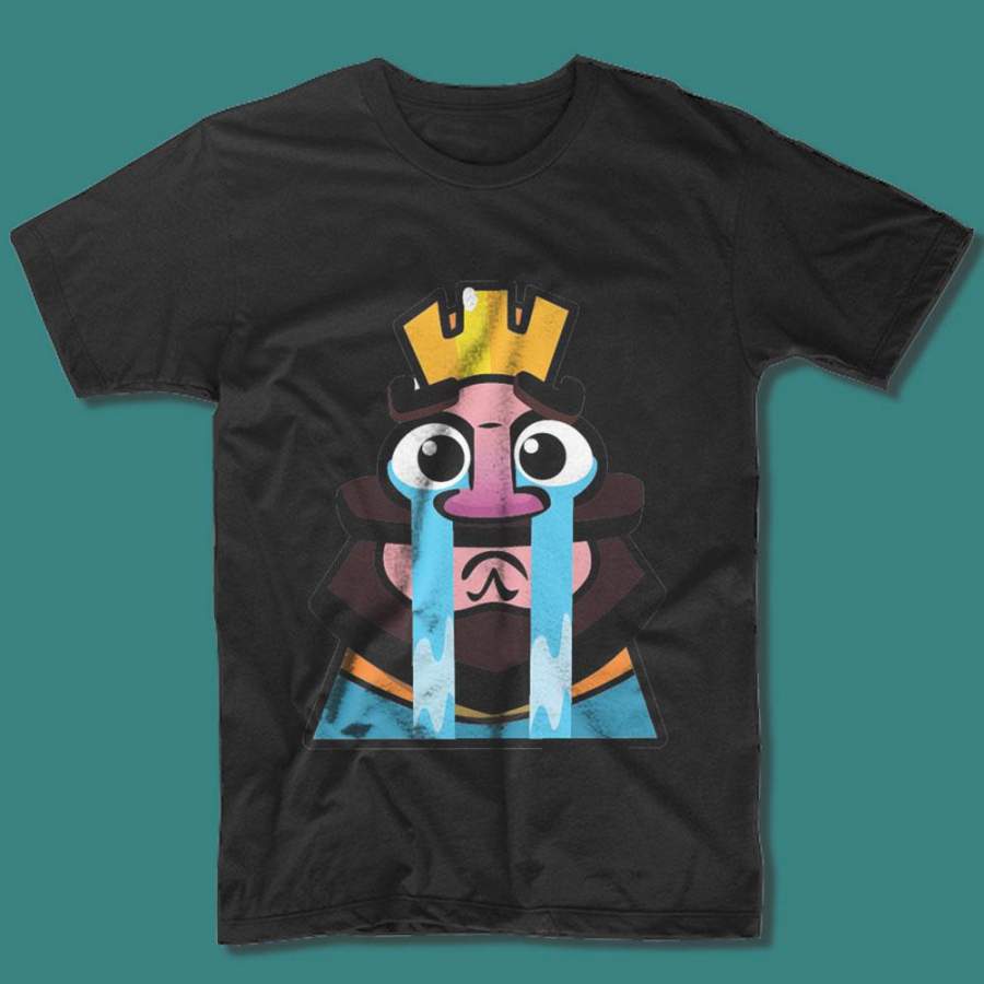 Clash Royale Emoticon Sad Face T-Shirt