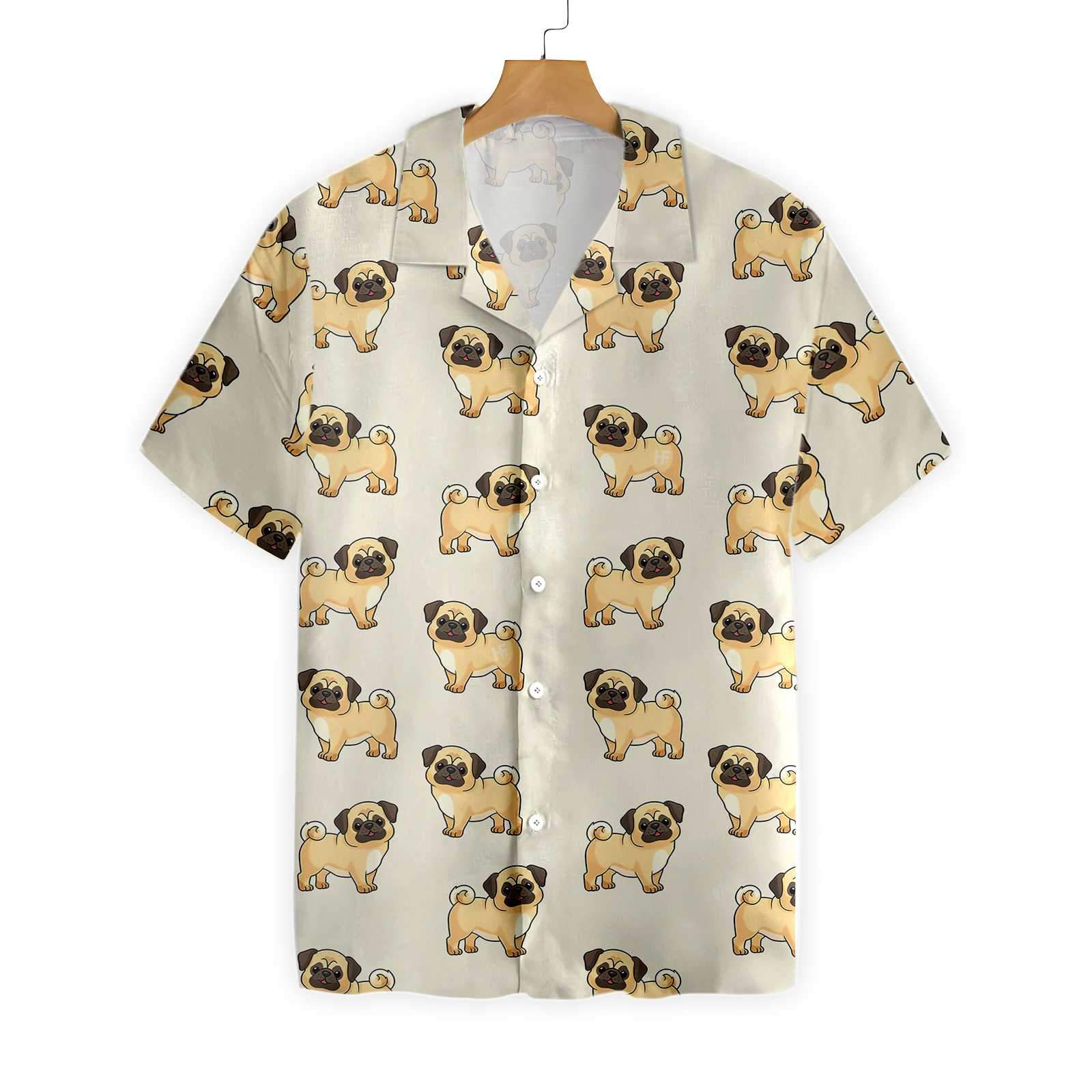 Cute Pugs For You Hawaii Shirt Ha75547