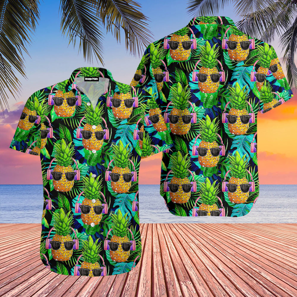 Funny Dj Pineapple Hawaii Shirt For Men And Women Ha59164