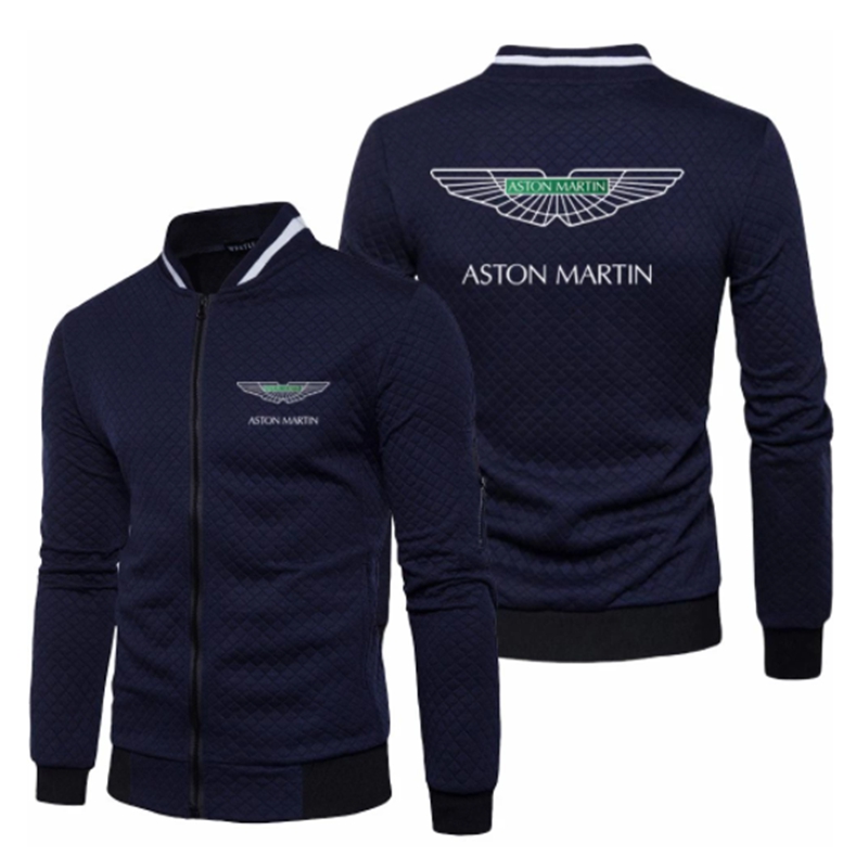 2022 New Mens Aston Martin Jacket Spring Autumn Long Sleeve Fashion Sportswear Casual Zipper Hoody Male Sweatshirts alx