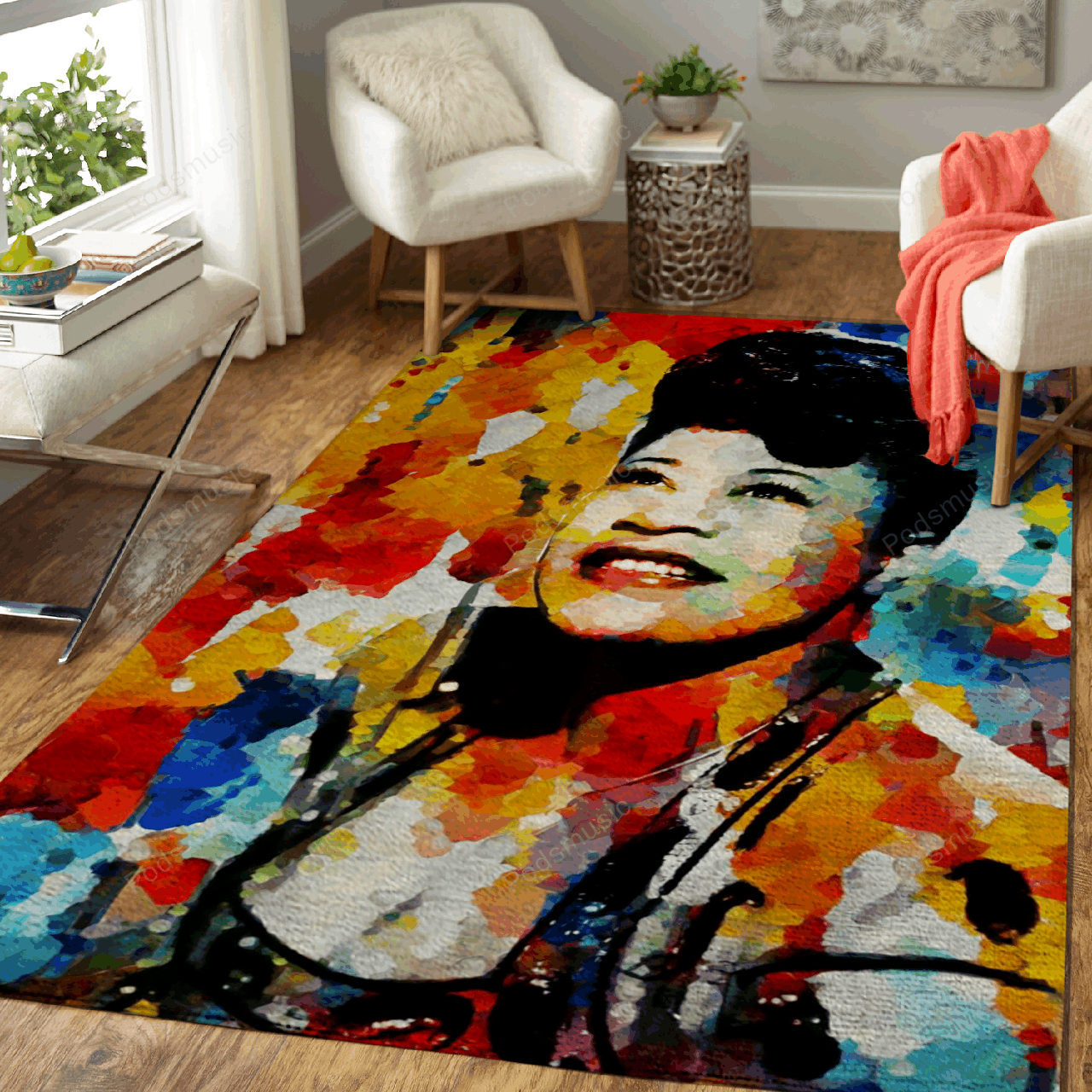 ella fitzgerald – Jazz Music Art For Fans Area Rug Carpet