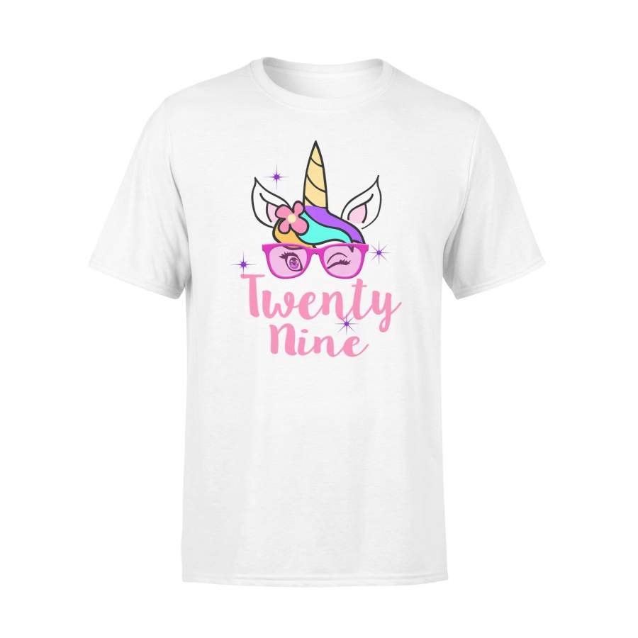 29th Birthday Unicorn T-Shirt