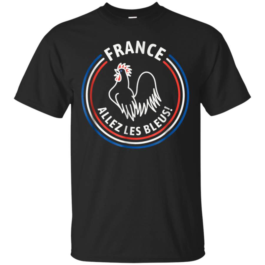 AGR Allez Les Bleus T Shirt France Soccer Football