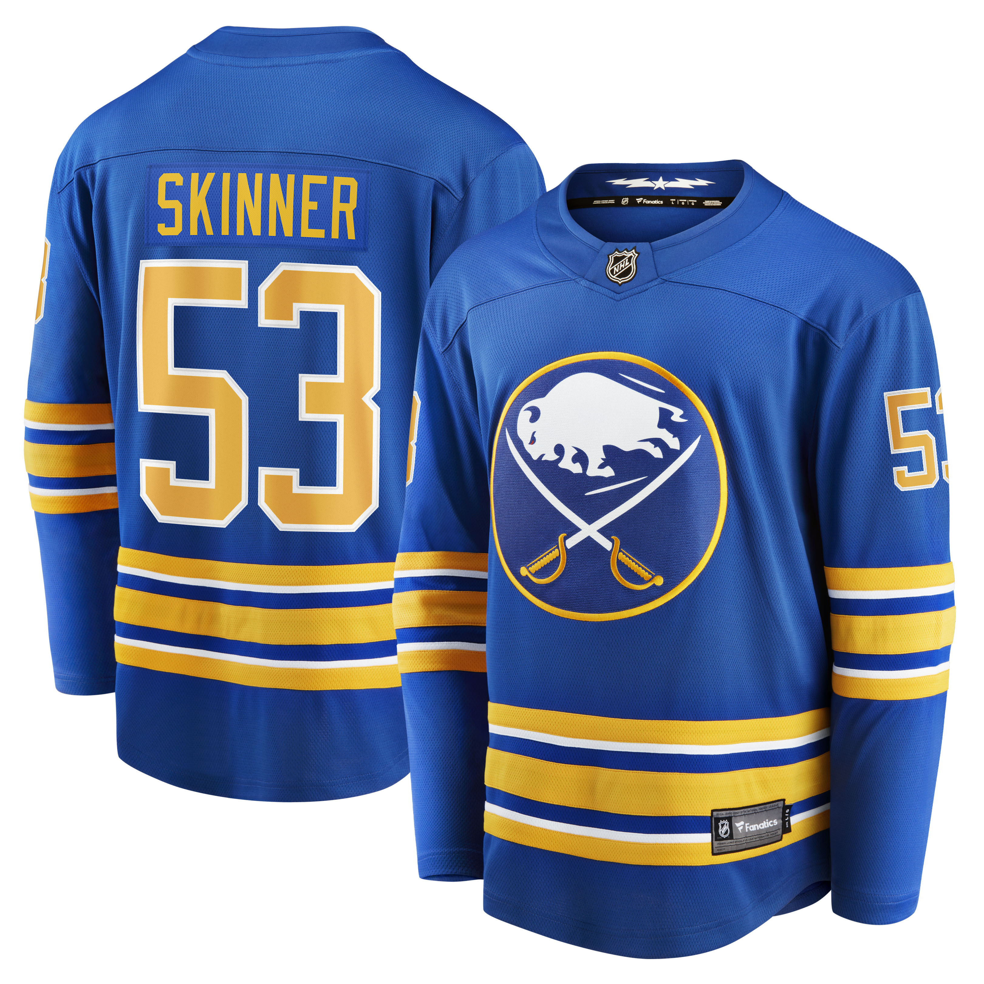 Jeff Skinner Buffalo Sabres Branded Home Breakaway Jersey – Royal