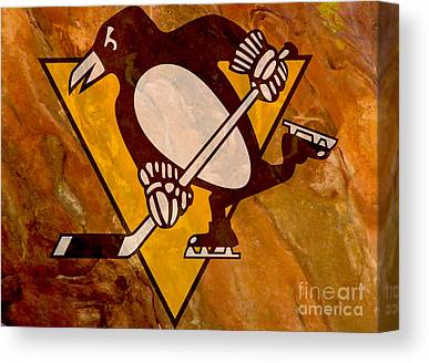 Pittsburgh Penguins Steven Parker Canvas Print