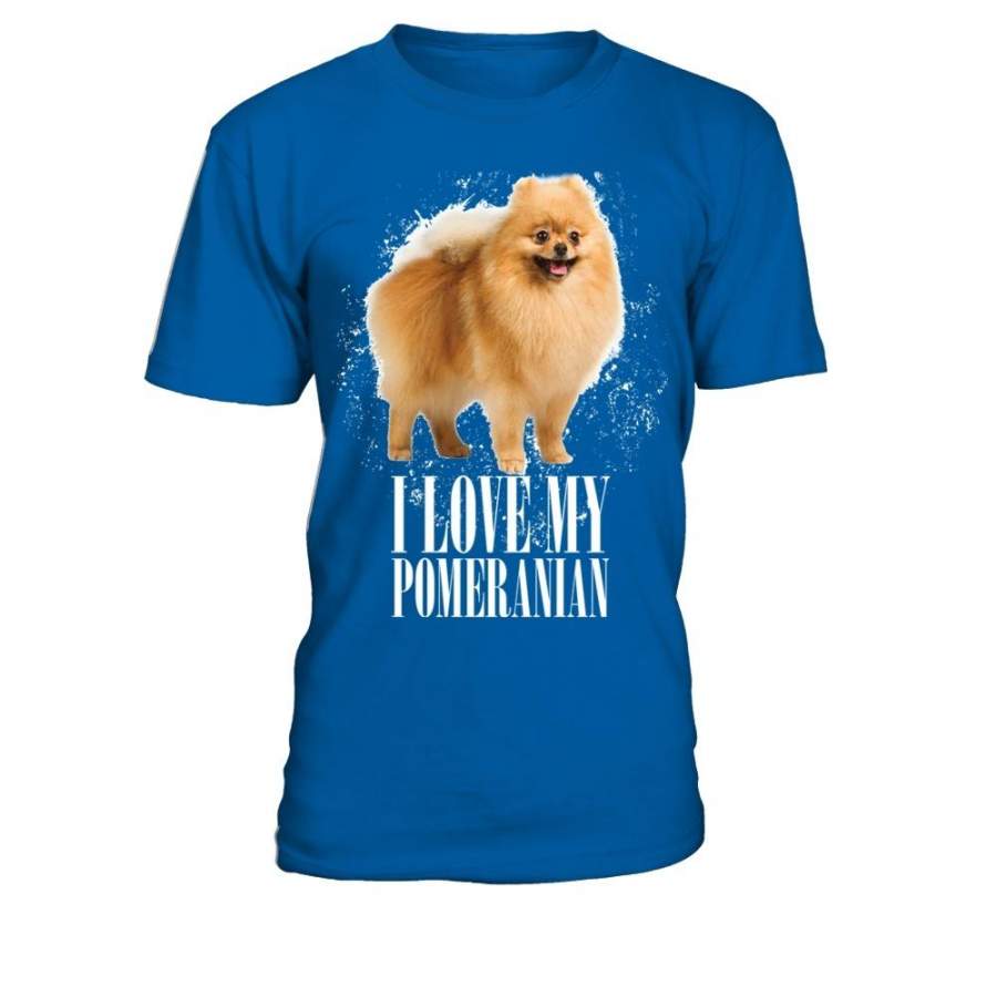 Pomeranian dog lover  Men’s T-Shirt