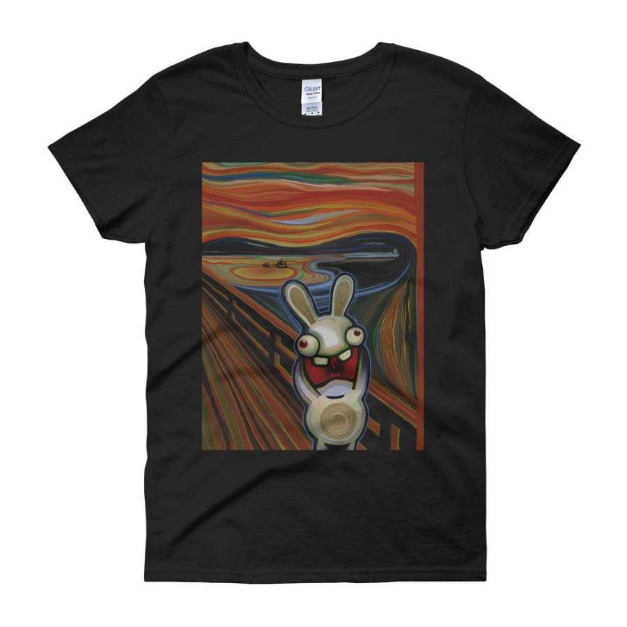 Screaming Rabbit Women’S T Shirt