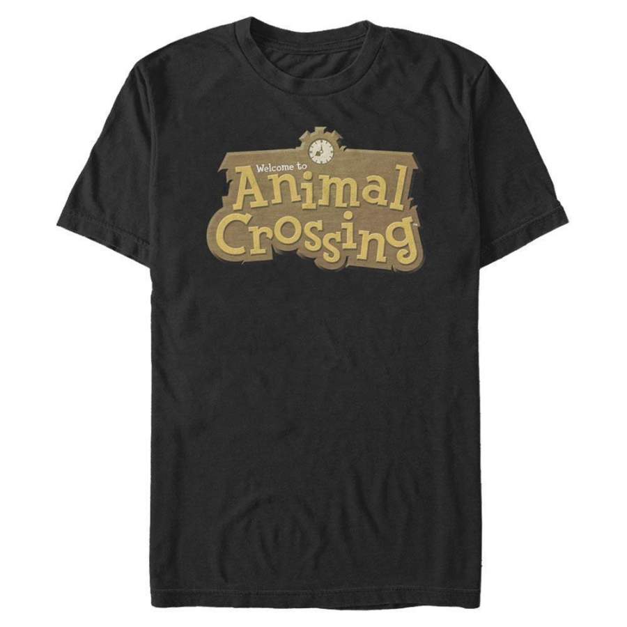 Animal Crossing Logo – Animal Crossing Nintendo T-Shirt, Black