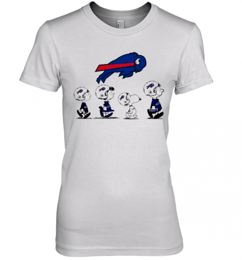 The Peanuts Buffalo Bills Premium Women’S T-Shirt