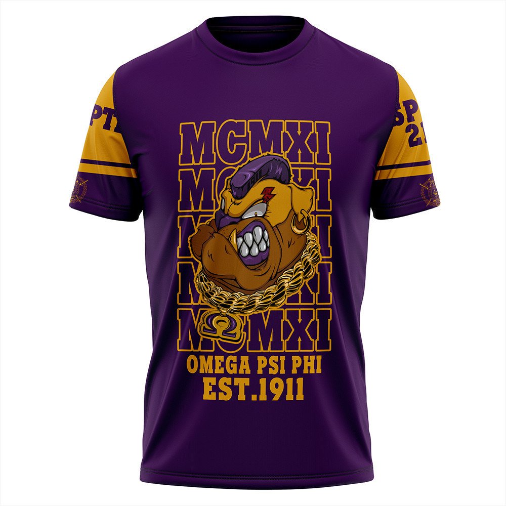 Fraternity Tshirt – Personalized Omega Psi Phi Mcm Style Tshirt