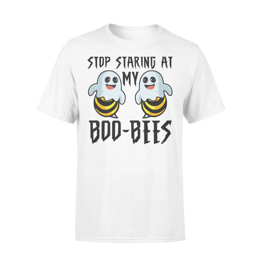 Stop Staring At My Boo Bees Halloween Costume T-shirt