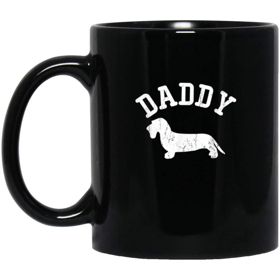 Daddy Dachshund Wire Hair vintage gift ideas for Dad Mug