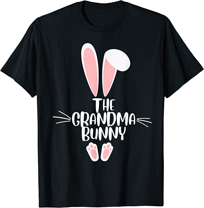 The Grandma Bunny Matching Family Easter Group T-Shirt