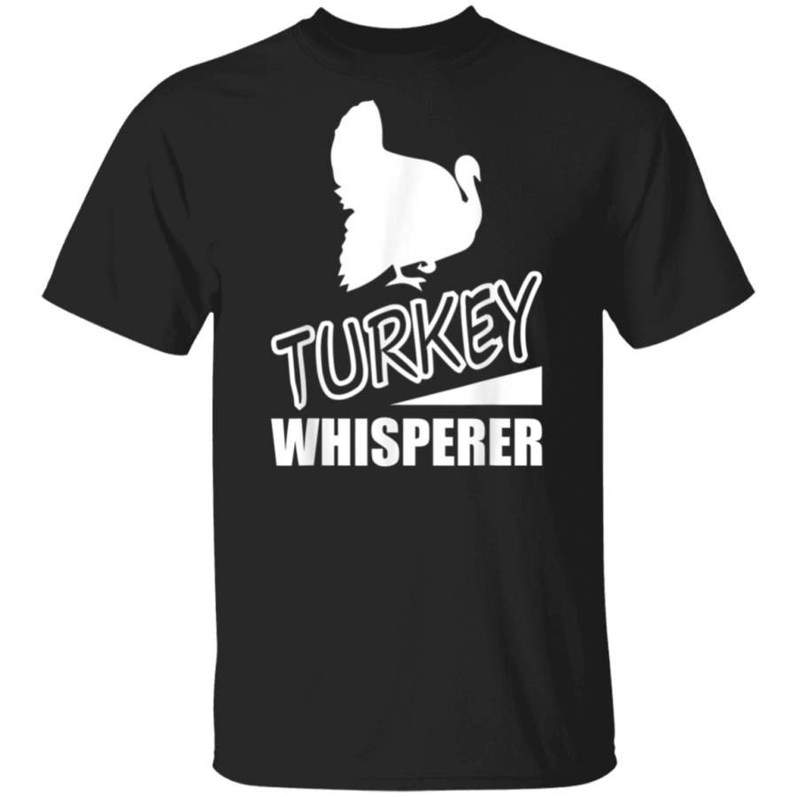 Wild Turkey Whisperer Hunting Hunter Gift T Shirt G500 Gildan 5.3 oz. T-Shirt