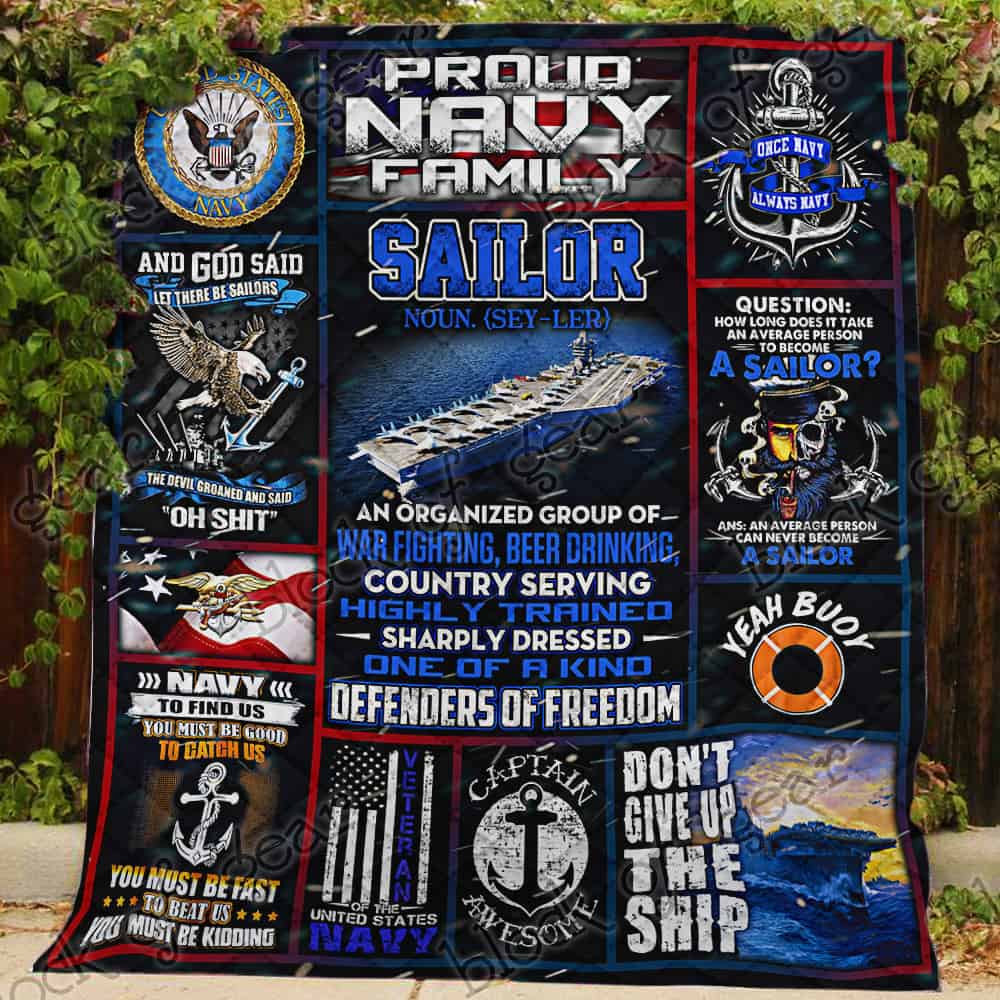 Sailor Us Navy Quilt Jasaust Store