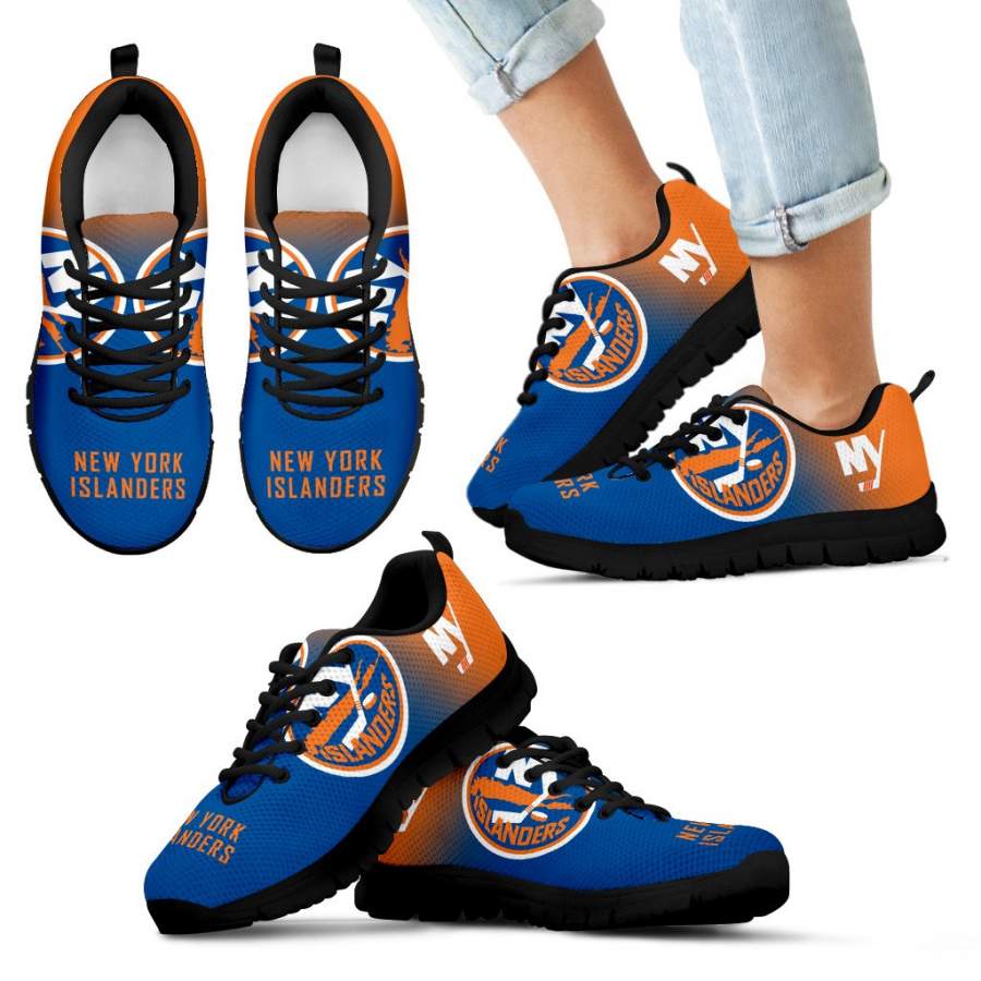 Special Unofficial New York Islanders Sneakers