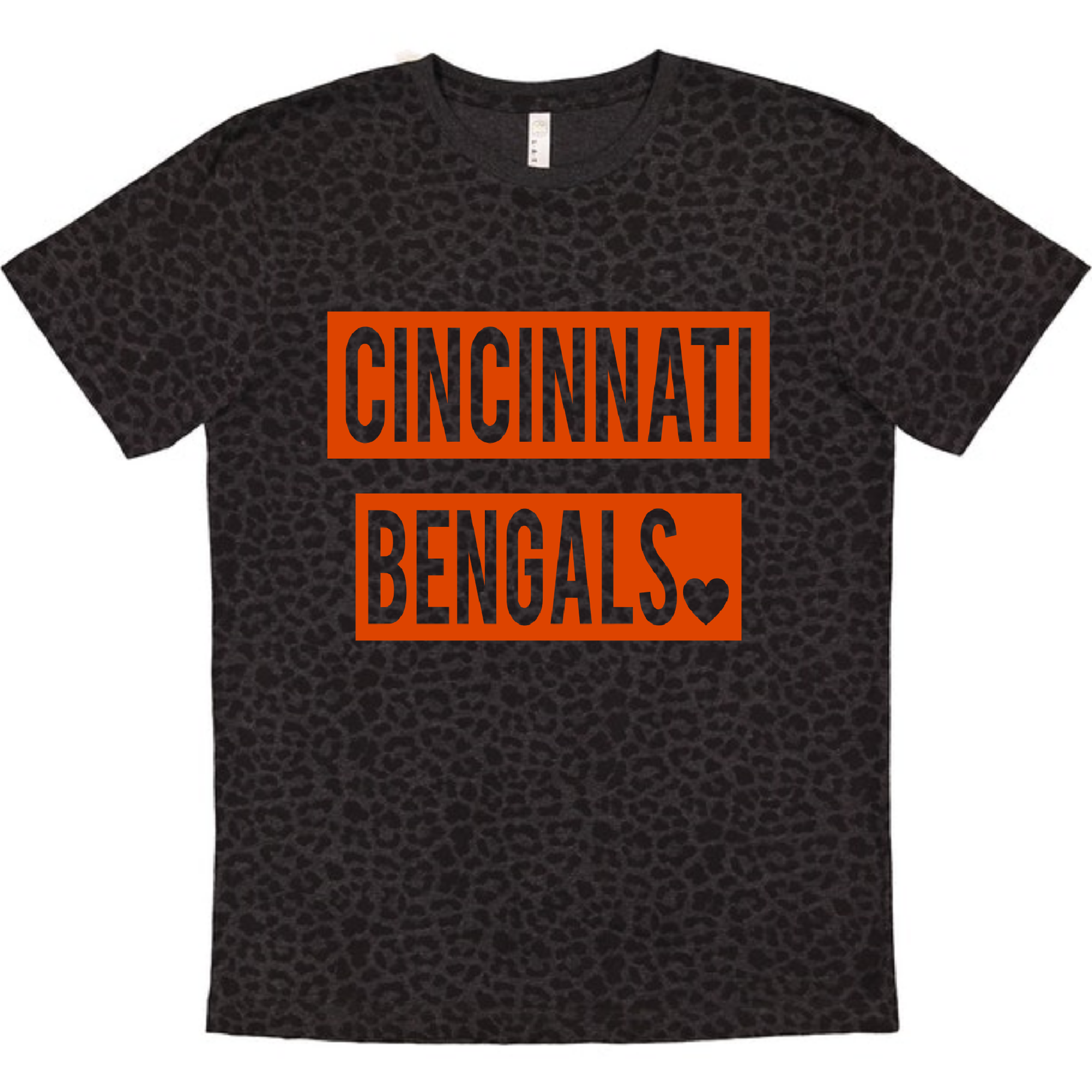 Cincinnati Bengals Leopard Tee