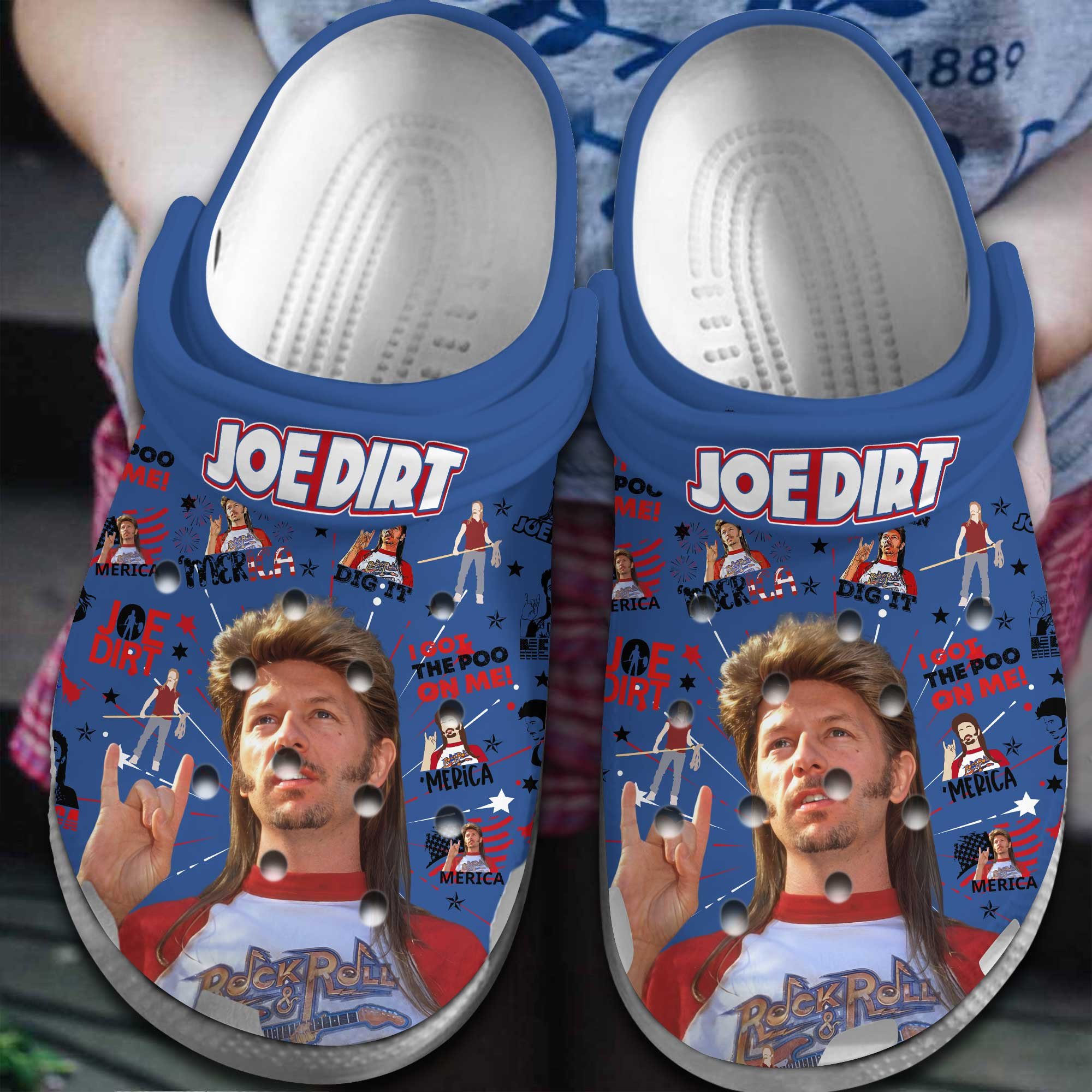 Joe Dirt Movie Crocss Clogs For Men Women And Kid Bmryoxyd