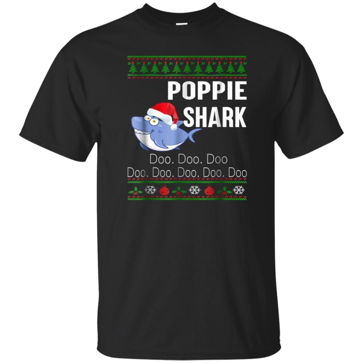 Check out this awesome Poppie Shark Christmas Doo Doo Doo Shirt