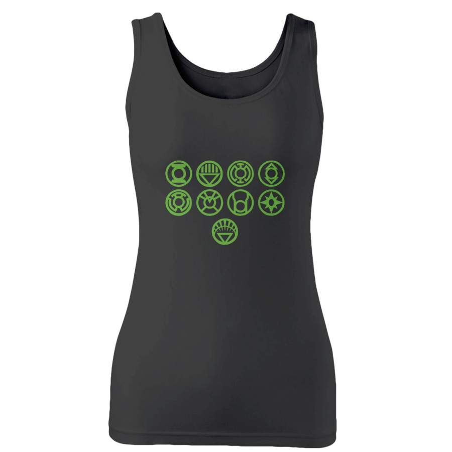 Green Lantern Collage Woman’s Tank Top