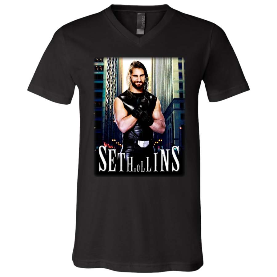 Seth Rollins Mens V-Neck T-Shirt