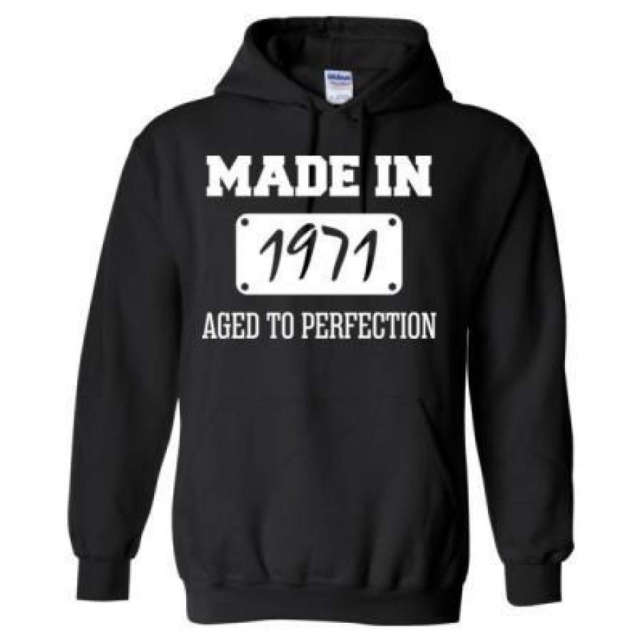 AGR Made In 1971 Aged To Perfection – Heavy Blend™ Hooded Sweatshirt