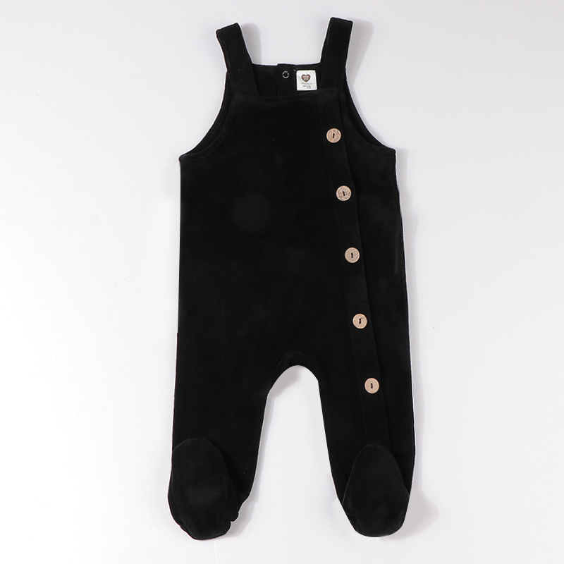 Baby romper pyjamas kids clothes condole belt romper children clothing baby overalls boy and girls clothes black baby jumpsuit alx