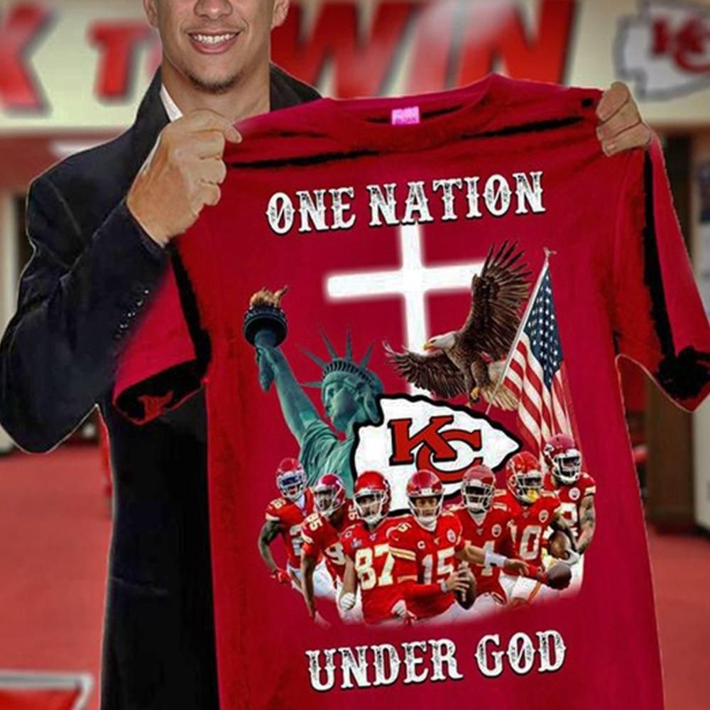 Kansas city chiefs one nation under god best players for fan Tshirt Hoodie Sweater