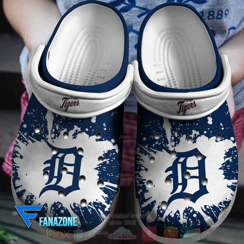 Detroit Tigers MLB Sport Crocs Clogs Crocband Shoes Comfortable For Men Women and Kids 2