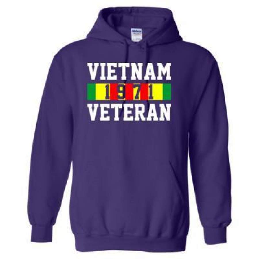 AGR Vietnam 1971 Veteran – Heavy Blend™ Hooded Sweatshirt