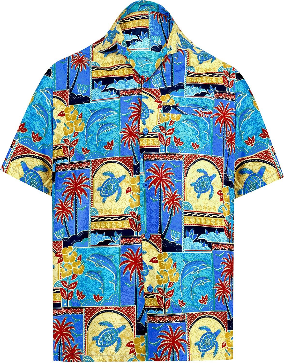 Turtle Colorful Awesome Design Hawaiian Shirt Dhc18061693