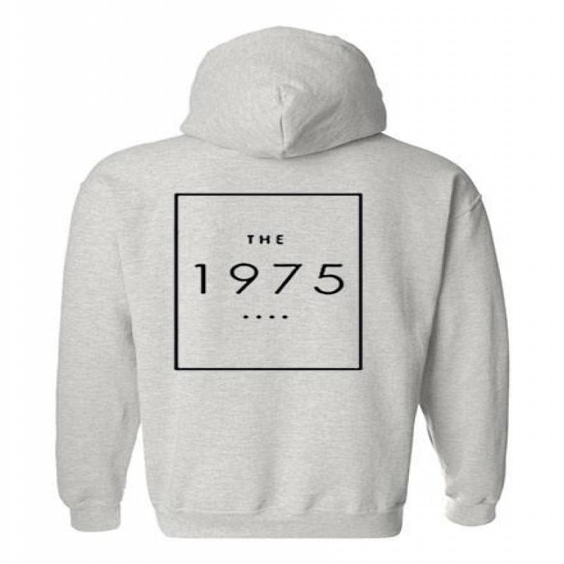 the 1975 hoodie back