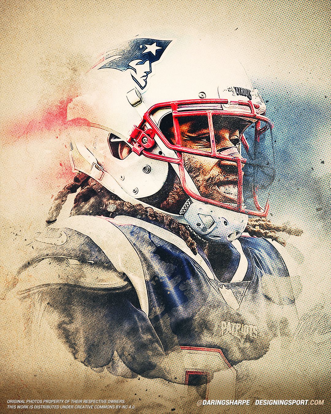 Stephon Gilmore # New England Patriotsposter For Fans poster canvas