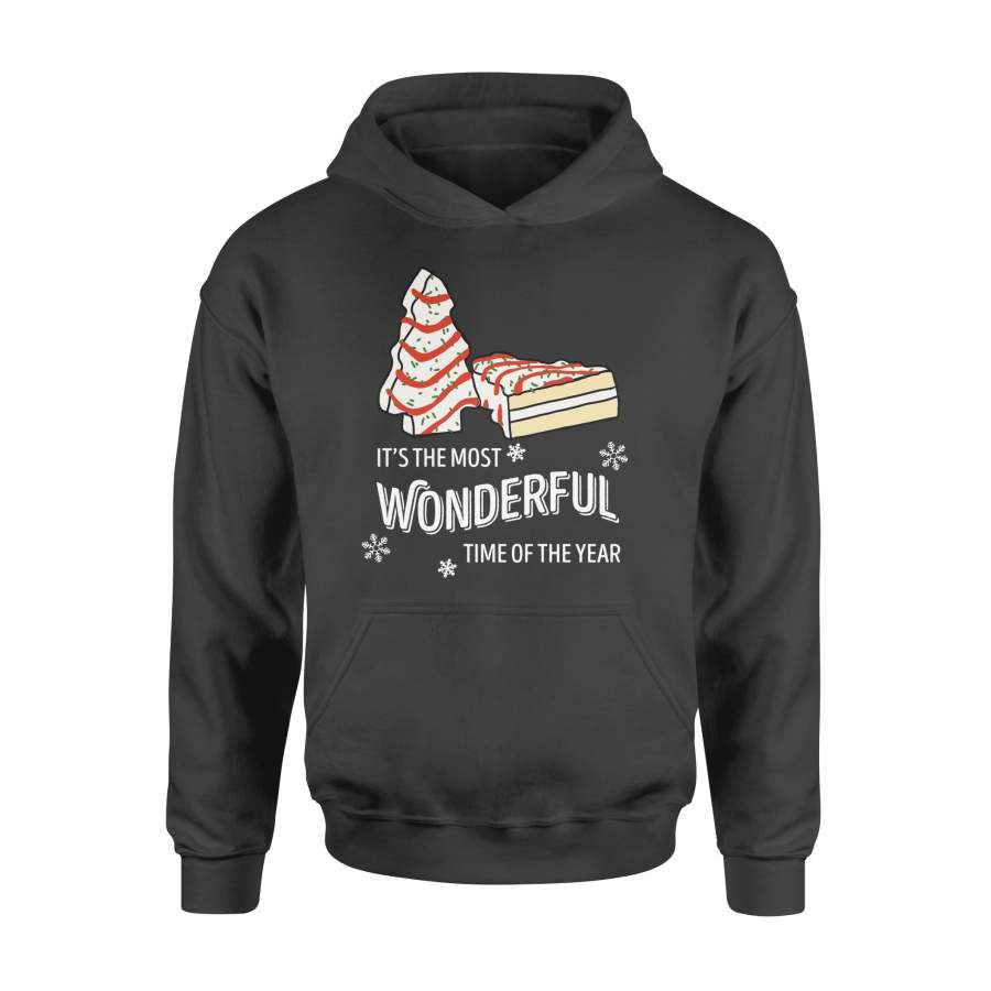 Dngfashion ‘s Christmas Cake It’s The Most Wonderful Time Of The Year – Little Debbie Shirt – Standard Hoodie