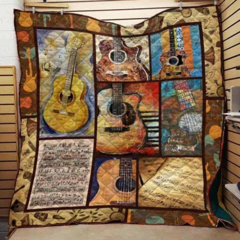 Guitar D1301 82O35 Blanket