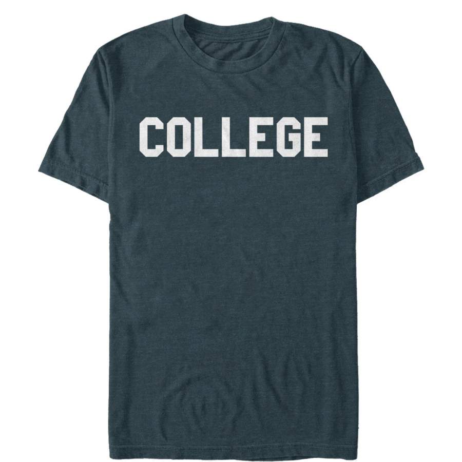 Animal House Men’s College Text  T Shirt