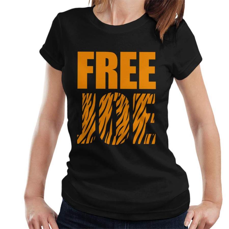 Free Joe Exotic Tiger King Women’s T-Shirt