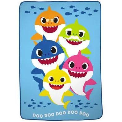 Baby Shark Doo Doo Doo Blanket Franco Manufacturing