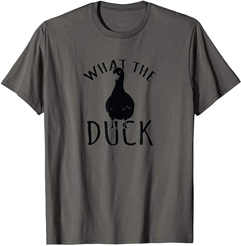 What The Duck T Adult Bath Animal Emoji Costume T-Shirt