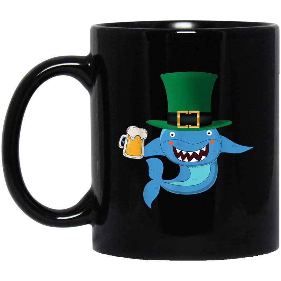 Cute Shark St Patricks Day Mug