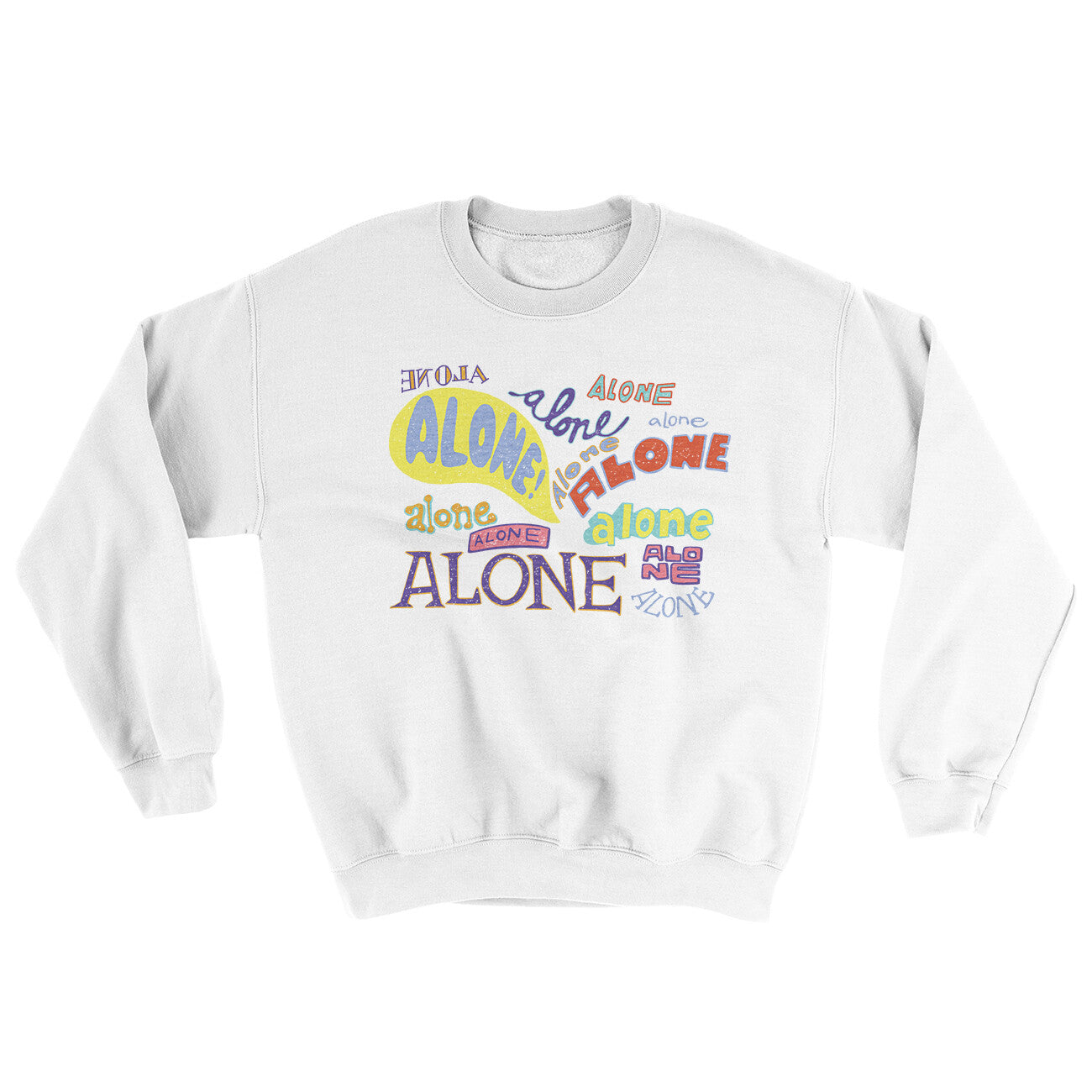 Alone Ugly Sweater