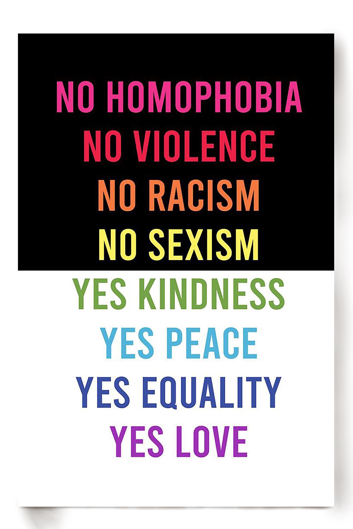 Equality Meaning Quote Gift For Pride Month Days Black Lives Matter Equality Act Poster