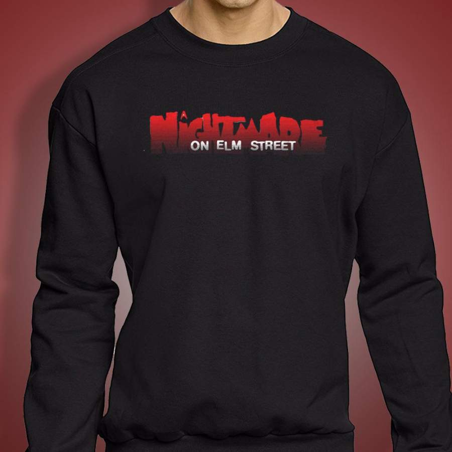 A Nightmare On Elm Street Logo Men’S Sweatshirt