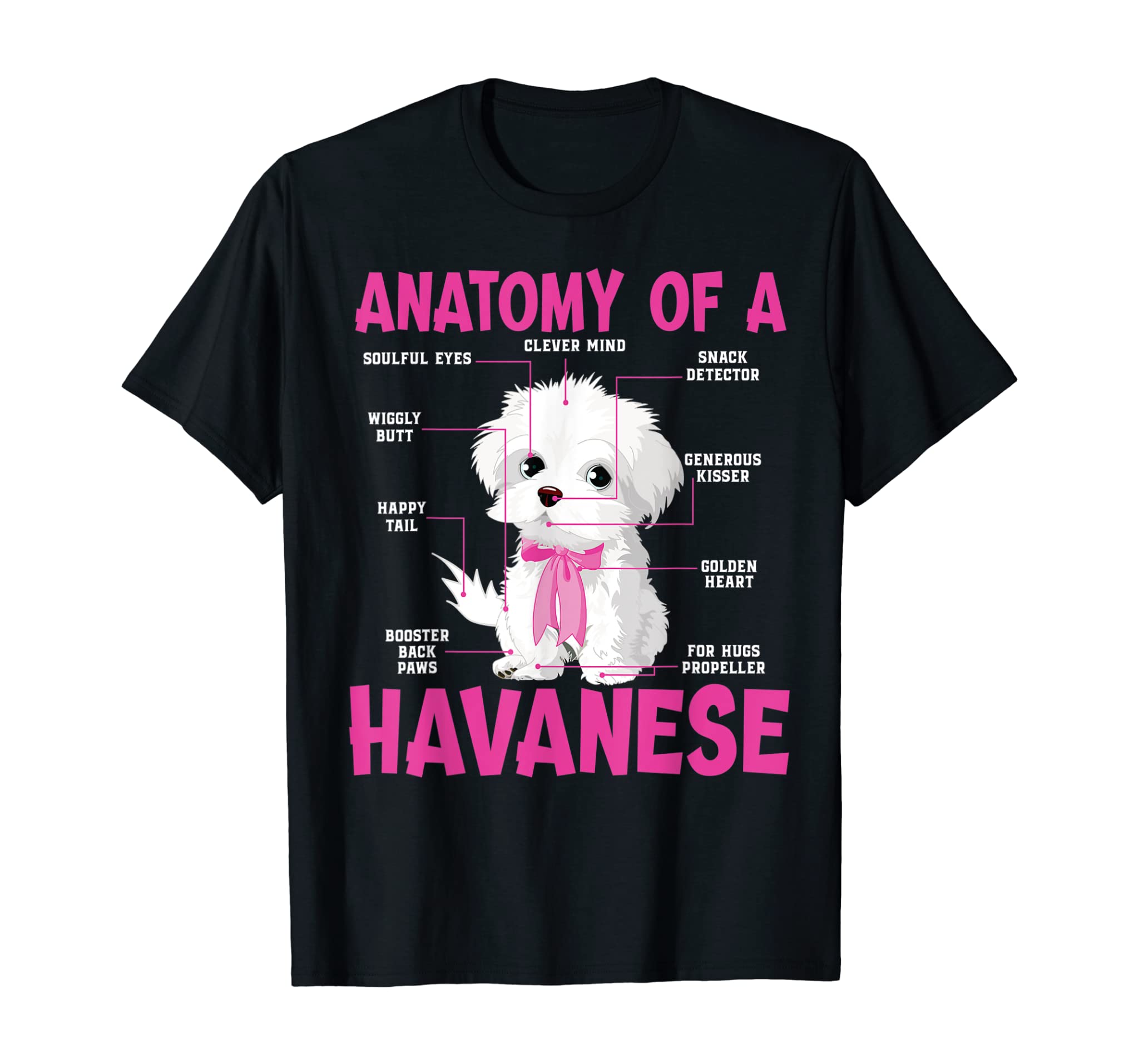 A Funny Anatomy of a Havanese Shirt for Dog Owners