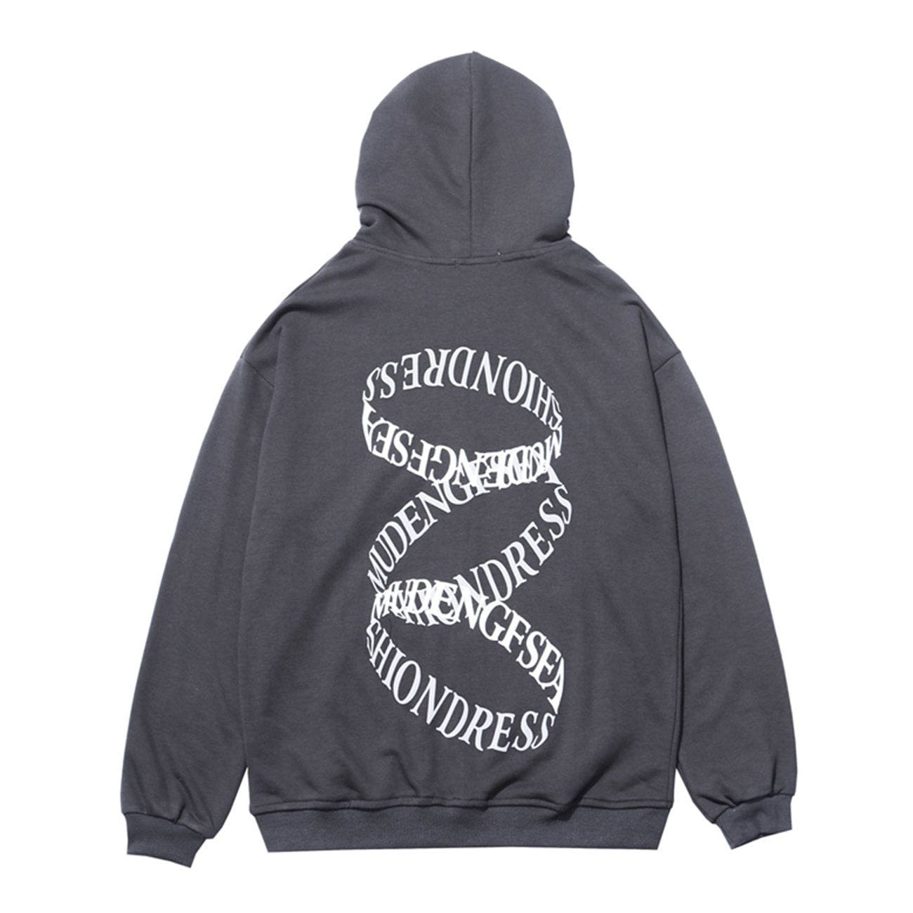 Talishko™ – Circular Alphabet Print Hoodie